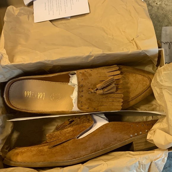 Mi.im mules. Loader with tassel. Size 10 - Picture 2 of 2